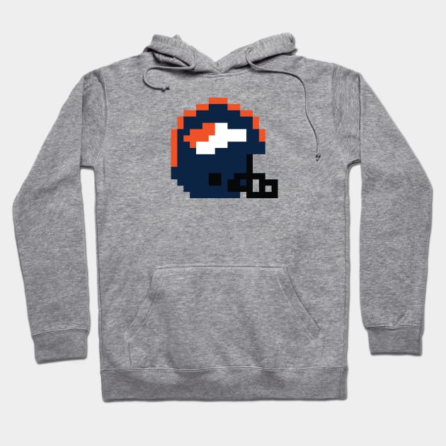 8 Bit Denver Broncos Helment Hoodie by N8I